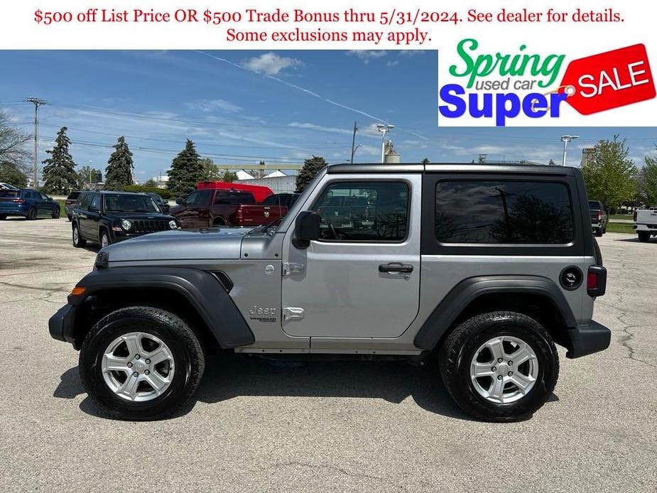 used 2019 Jeep Wrangler car, priced at $25,803