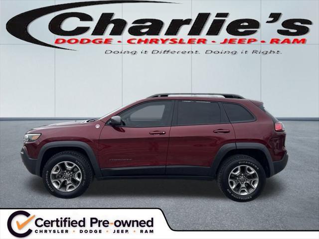 used 2019 Jeep Cherokee car, priced at $19,463