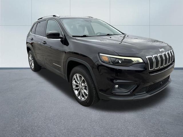 used 2021 Jeep Cherokee car, priced at $17,370