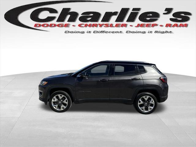 used 2021 Jeep Compass car, priced at $17,324