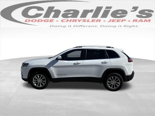 used 2021 Jeep Cherokee car, priced at $22,103