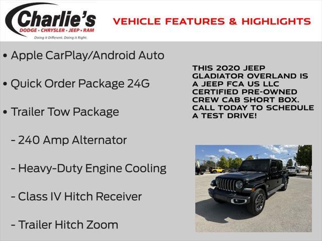 used 2020 Jeep Gladiator car, priced at $29,193