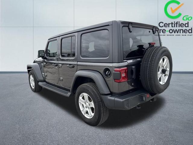 used 2019 Jeep Wrangler Unlimited car, priced at $20,392