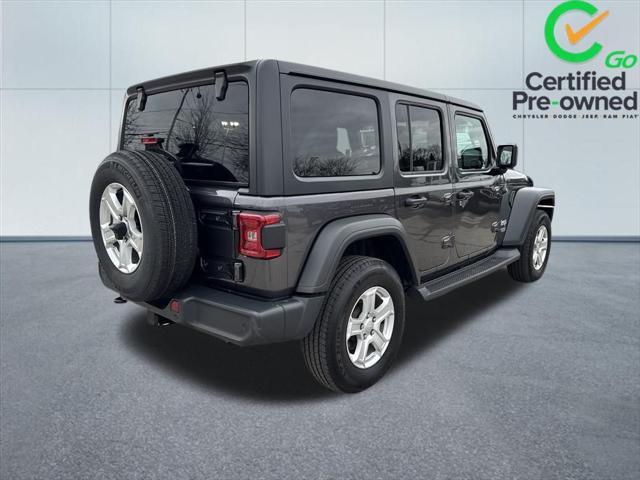 used 2019 Jeep Wrangler Unlimited car, priced at $20,392