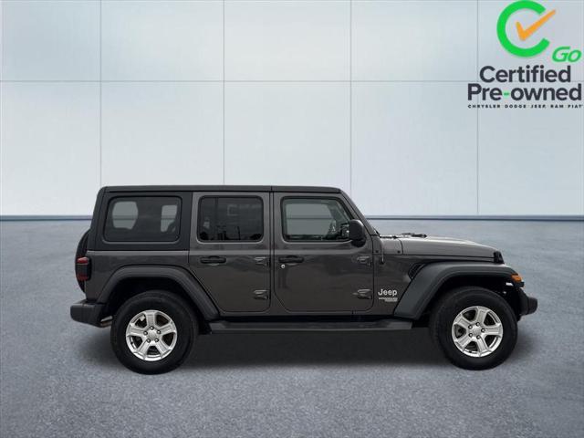 used 2019 Jeep Wrangler Unlimited car, priced at $20,392