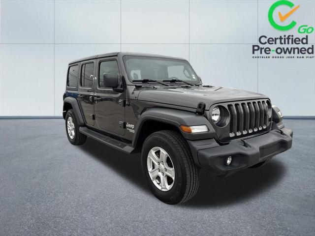 used 2019 Jeep Wrangler Unlimited car, priced at $20,392