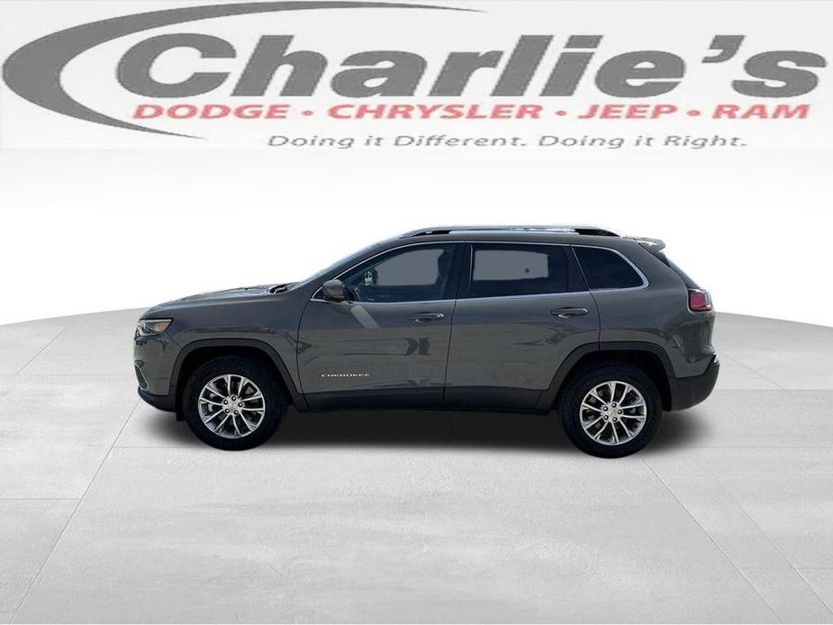 used 2021 Jeep Cherokee car, priced at $22,973