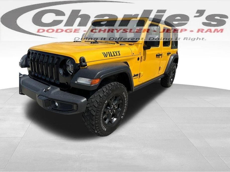 used 2021 Jeep Wrangler car, priced at $29,236