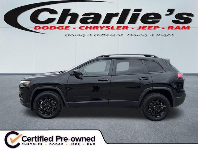 used 2023 Jeep Cherokee car, priced at $18,992