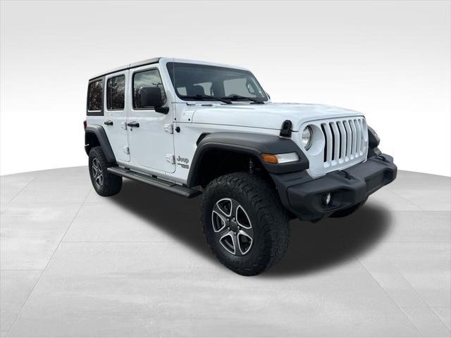 used 2020 Jeep Wrangler Unlimited car, priced at $29,077