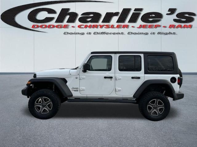 used 2020 Jeep Wrangler Unlimited car, priced at $25,861