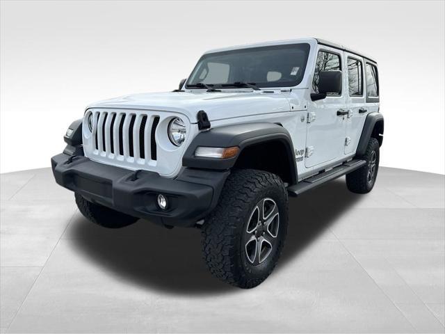 used 2020 Jeep Wrangler Unlimited car, priced at $29,077