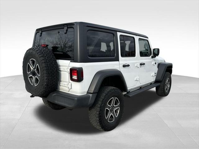 used 2020 Jeep Wrangler Unlimited car, priced at $29,077