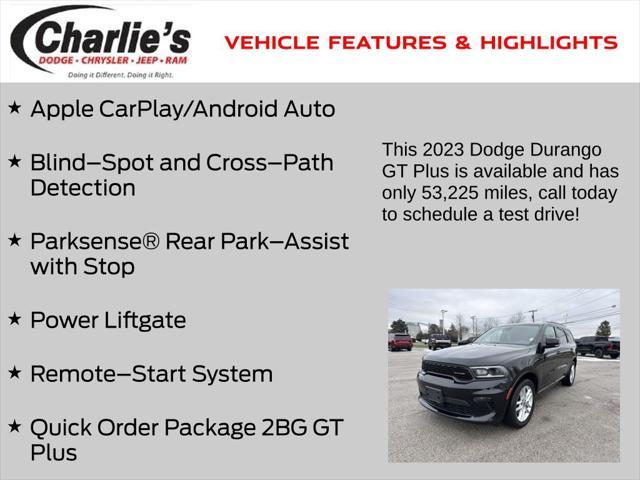 used 2023 Dodge Durango car, priced at $29,566