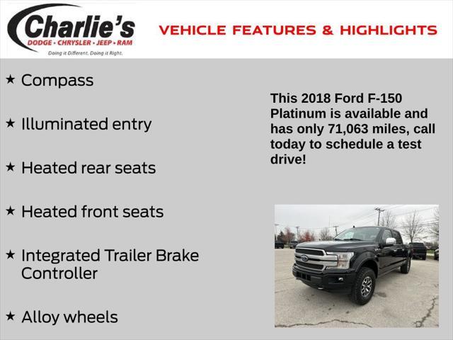 used 2018 Ford F-150 car, priced at $31,383