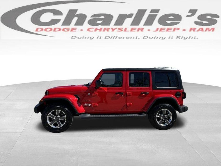 used 2021 Jeep Wrangler Unlimited car, priced at $31,123