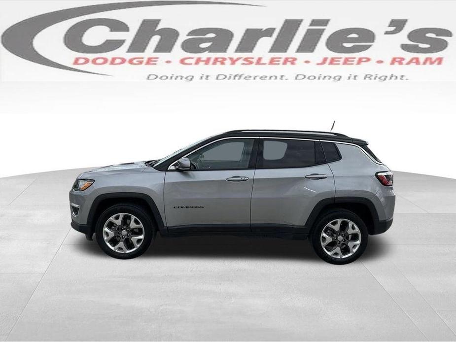 used 2021 Jeep Compass car, priced at $21,454