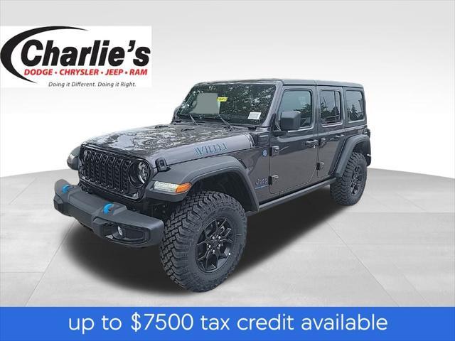 new 2024 Jeep Wrangler 4xe car, priced at $63,010