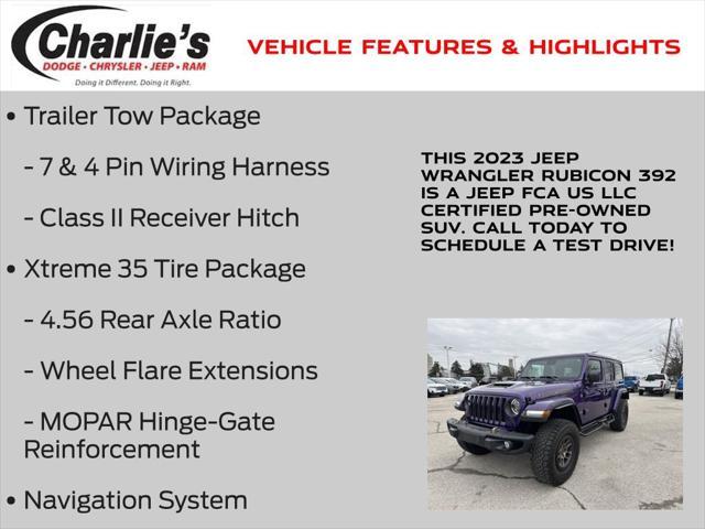 used 2023 Jeep Wrangler car, priced at $61,957