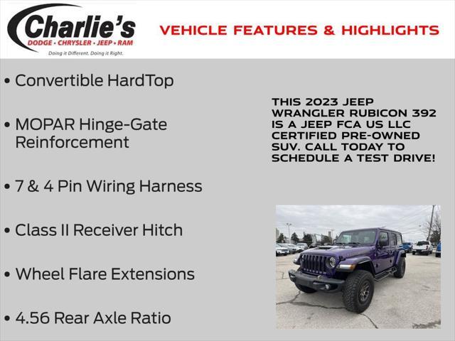 used 2023 Jeep Wrangler car, priced at $61,957