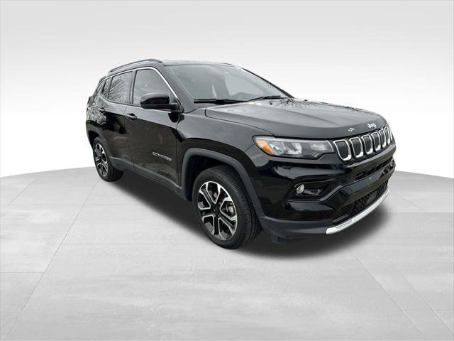 used 2022 Jeep Compass car, priced at $23,496