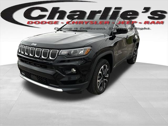 used 2022 Jeep Compass car, priced at $23,496