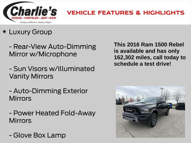 used 2016 Ram 1500 car, priced at $17,019