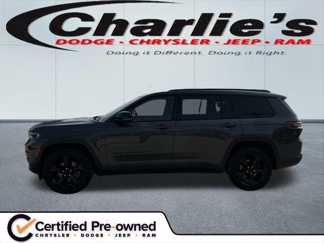 used 2021 Jeep Grand Cherokee L car, priced at $30,421