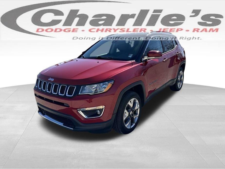 used 2021 Jeep Compass car, priced at $21,245