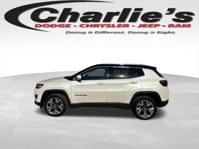 used 2021 Jeep Compass car, priced at $18,861