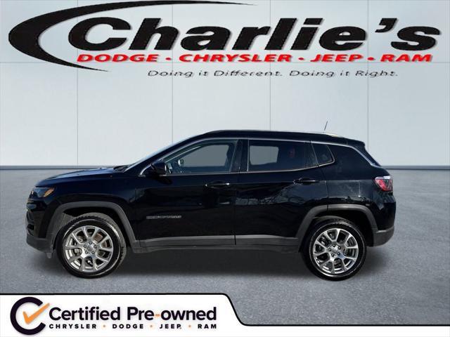 used 2022 Jeep Compass car, priced at $18,857