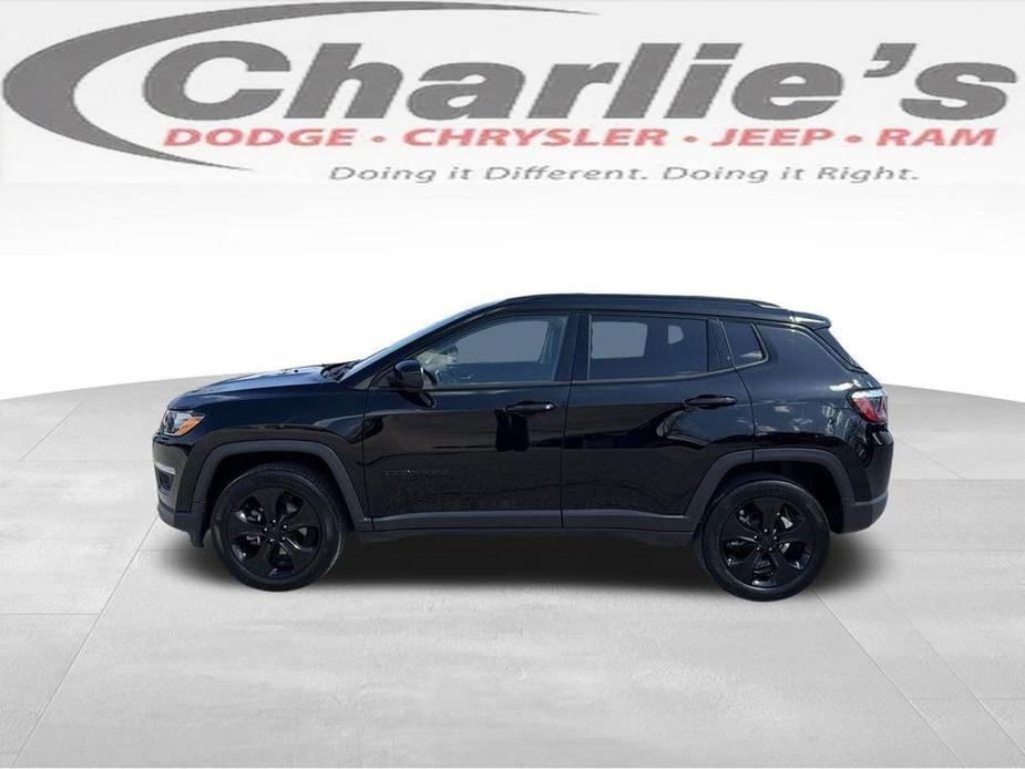 used 2021 Jeep Compass car, priced at $23,267