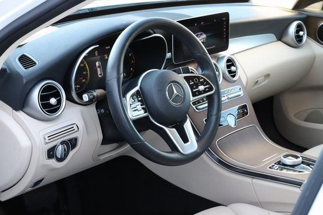 used 2019 Mercedes-Benz C-Class car, priced at $27,000