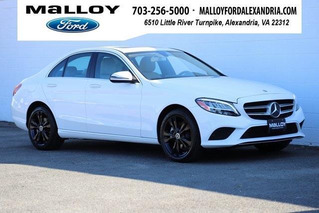 used 2019 Mercedes-Benz C-Class car, priced at $27,000