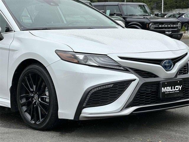 used 2022 Toyota Camry Hybrid car, priced at $27,900