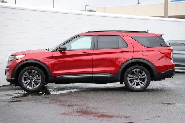 used 2021 Ford Explorer car, priced at $28,500