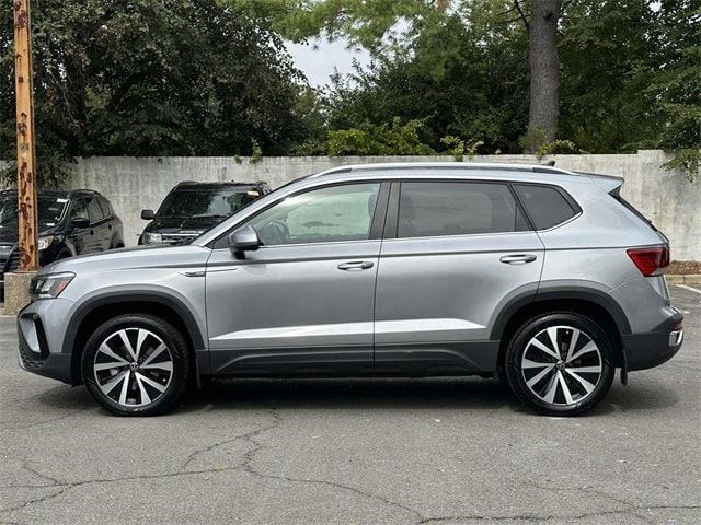 used 2023 Volkswagen Taos car, priced at $21,500