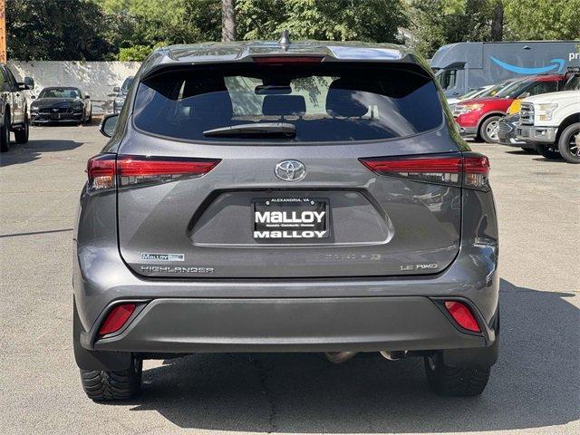 used 2021 Toyota Highlander car, priced at $29,500
