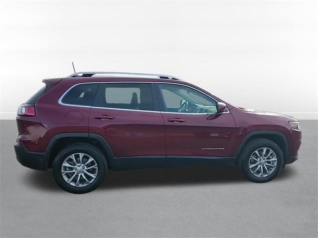 used 2021 Jeep Cherokee car, priced at $22,300