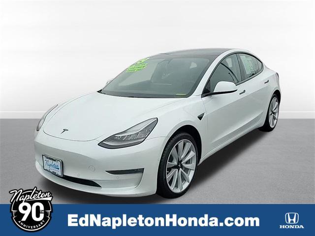 used 2019 Tesla Model 3 car, priced at $22,500