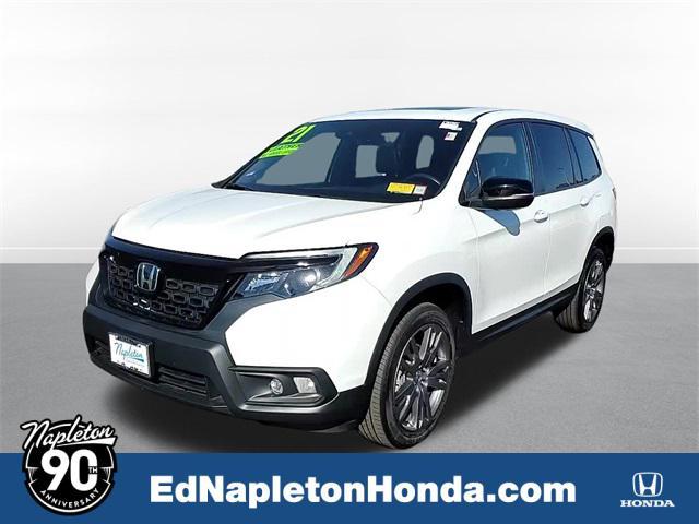 used 2021 Honda Passport car, priced at $29,850