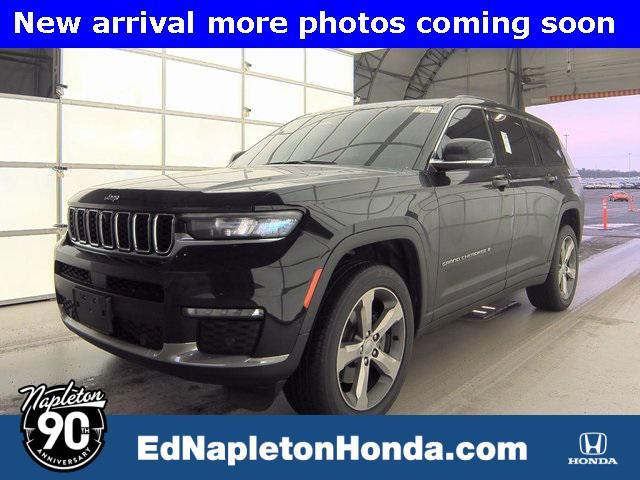 used 2021 Jeep Grand Cherokee L car, priced at $32,000