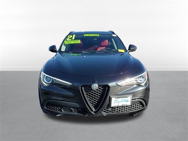 used 2021 Alfa Romeo Stelvio car, priced at $23,800