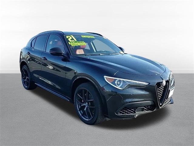 used 2021 Alfa Romeo Stelvio car, priced at $23,800