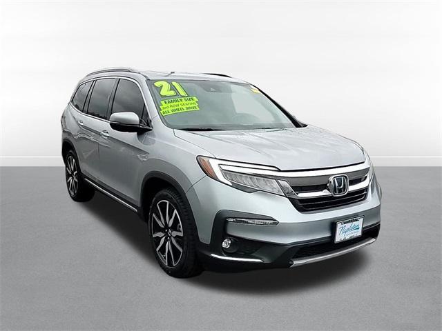 used 2021 Honda Pilot car, priced at $30,250