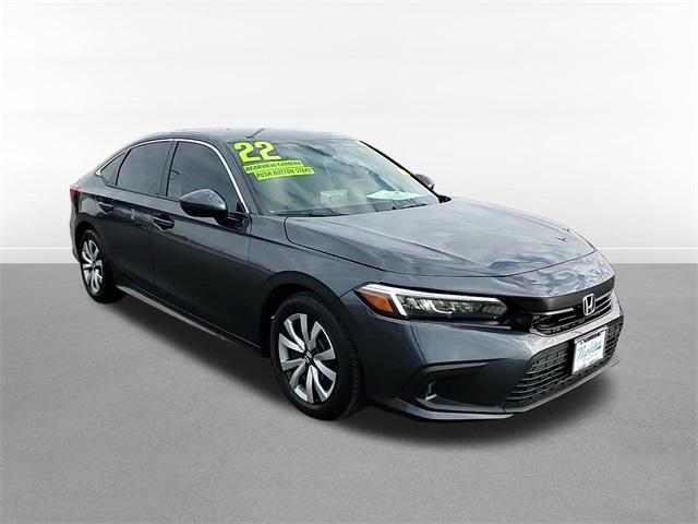 used 2022 Honda Civic car, priced at $22,000