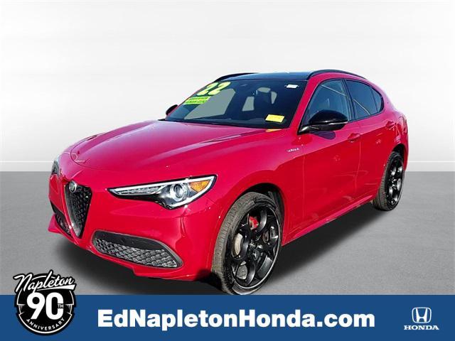 used 2022 Alfa Romeo Stelvio car, priced at $25,000