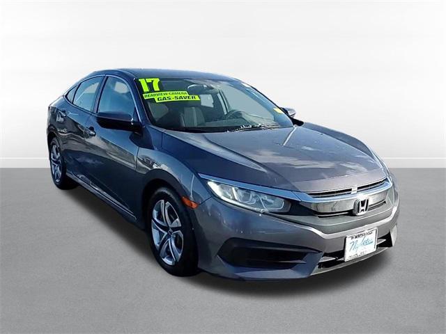 used 2017 Honda Civic car, priced at $10,800