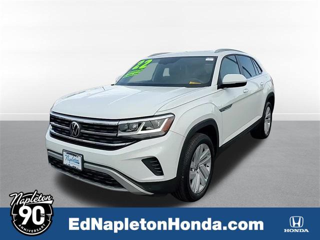 used 2022 Volkswagen Atlas Cross Sport car, priced at $27,500