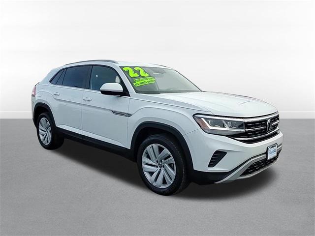 used 2022 Volkswagen Atlas Cross Sport car, priced at $27,500